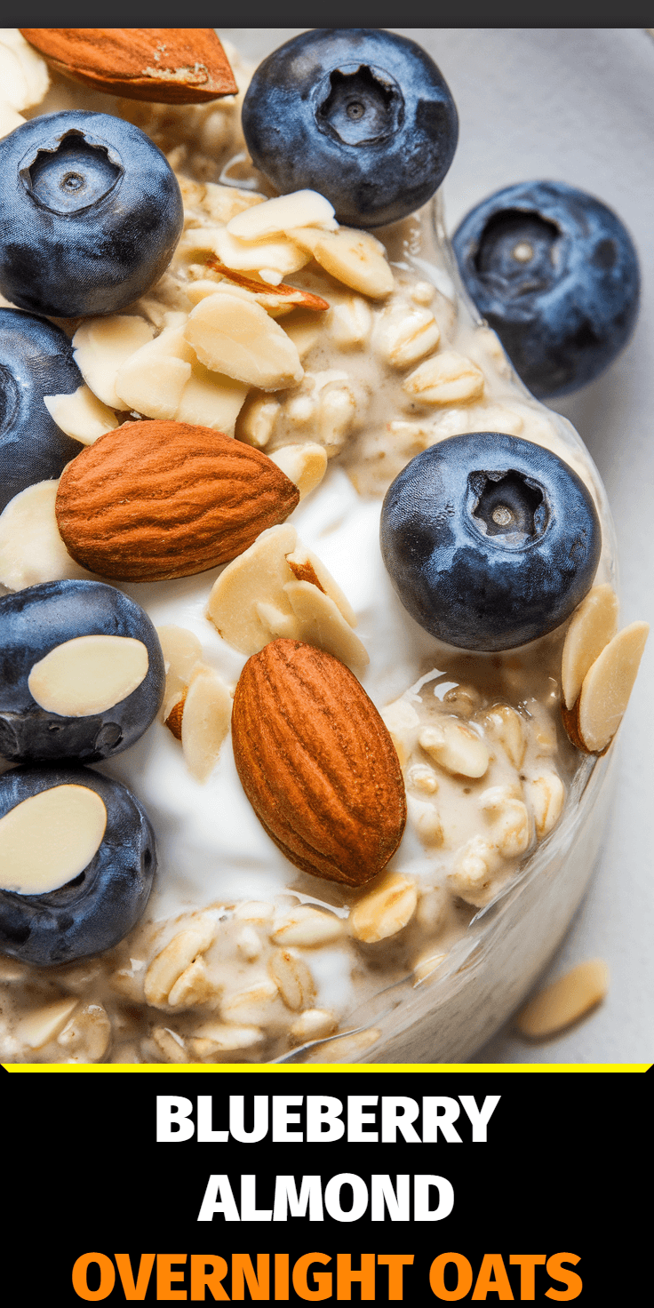 Blueberry Almond Overnight Oats